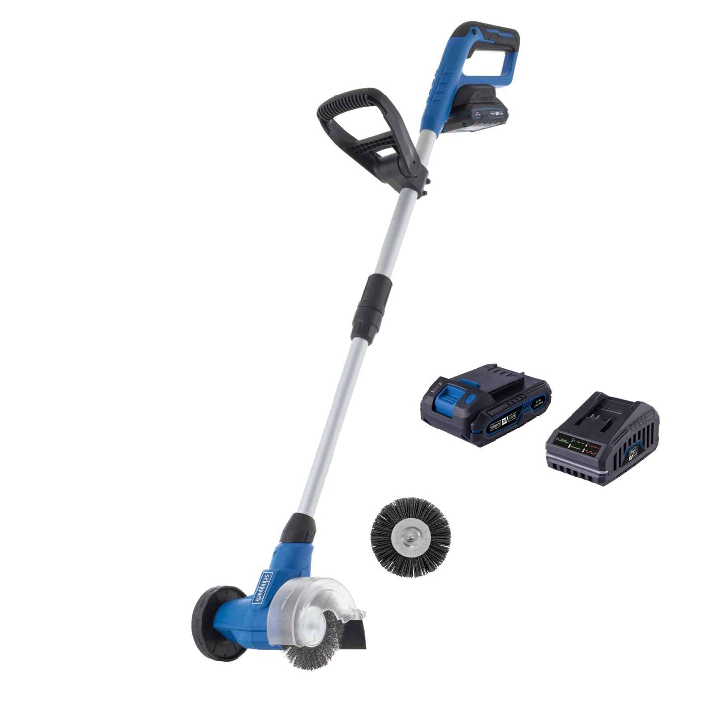 Akku Unkrautbürste C-FR100-X, mit 2Ah Akku & Ladegerät