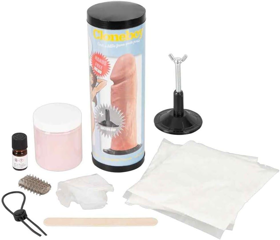 Penisabdruck-Set "Clone-Boy" mit Saugnapf, Suction Cup Nude