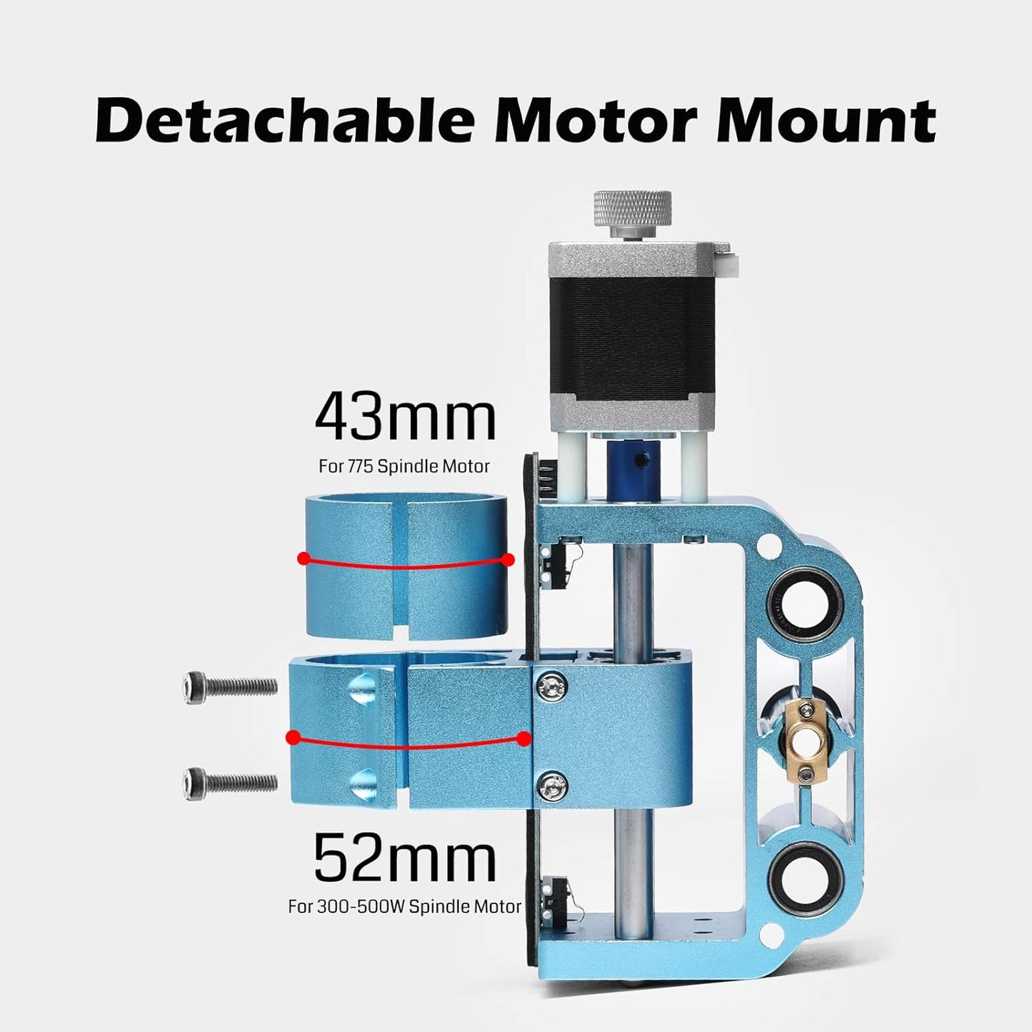 Z-Achse mit Spindelmotorhalterung, Für die 3018PROVer-Serie