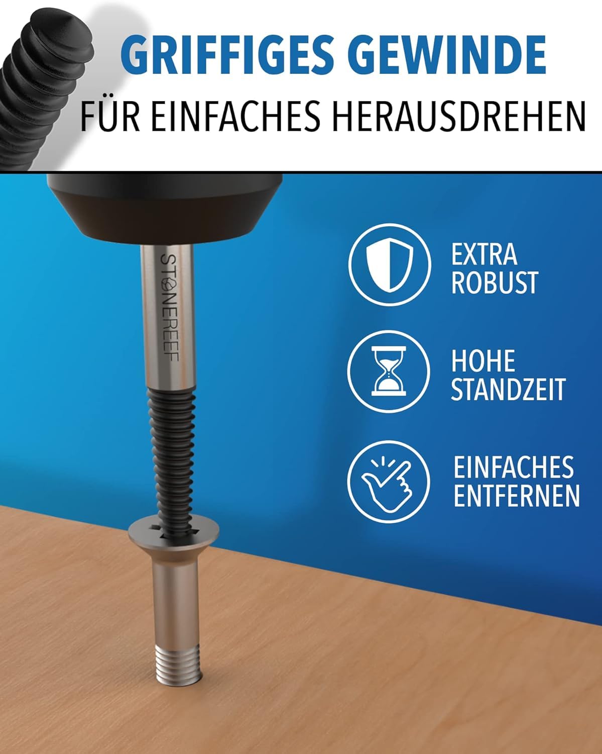 Schraubenausdreher Set, HSS6542 Stahl