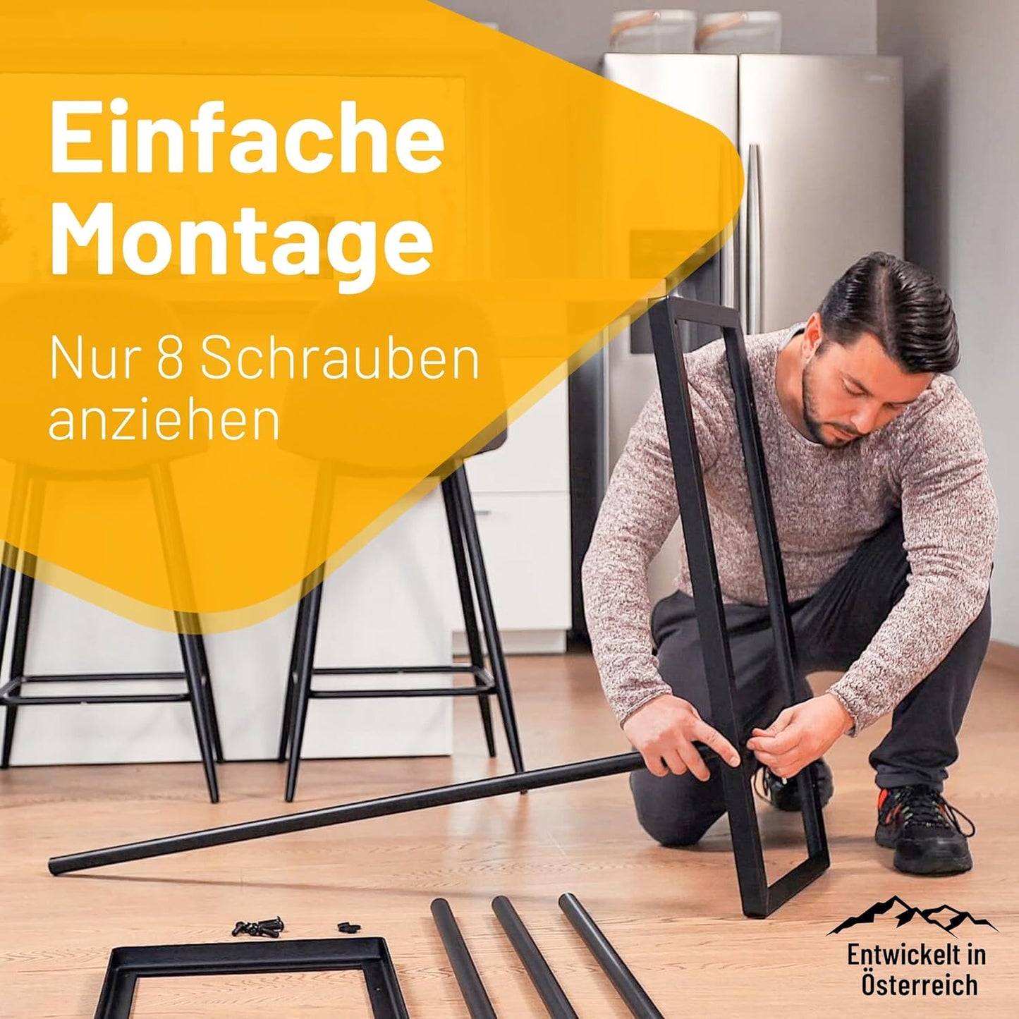 Getränkekistenregal Crino für 6 Kisten, 6 Kisten