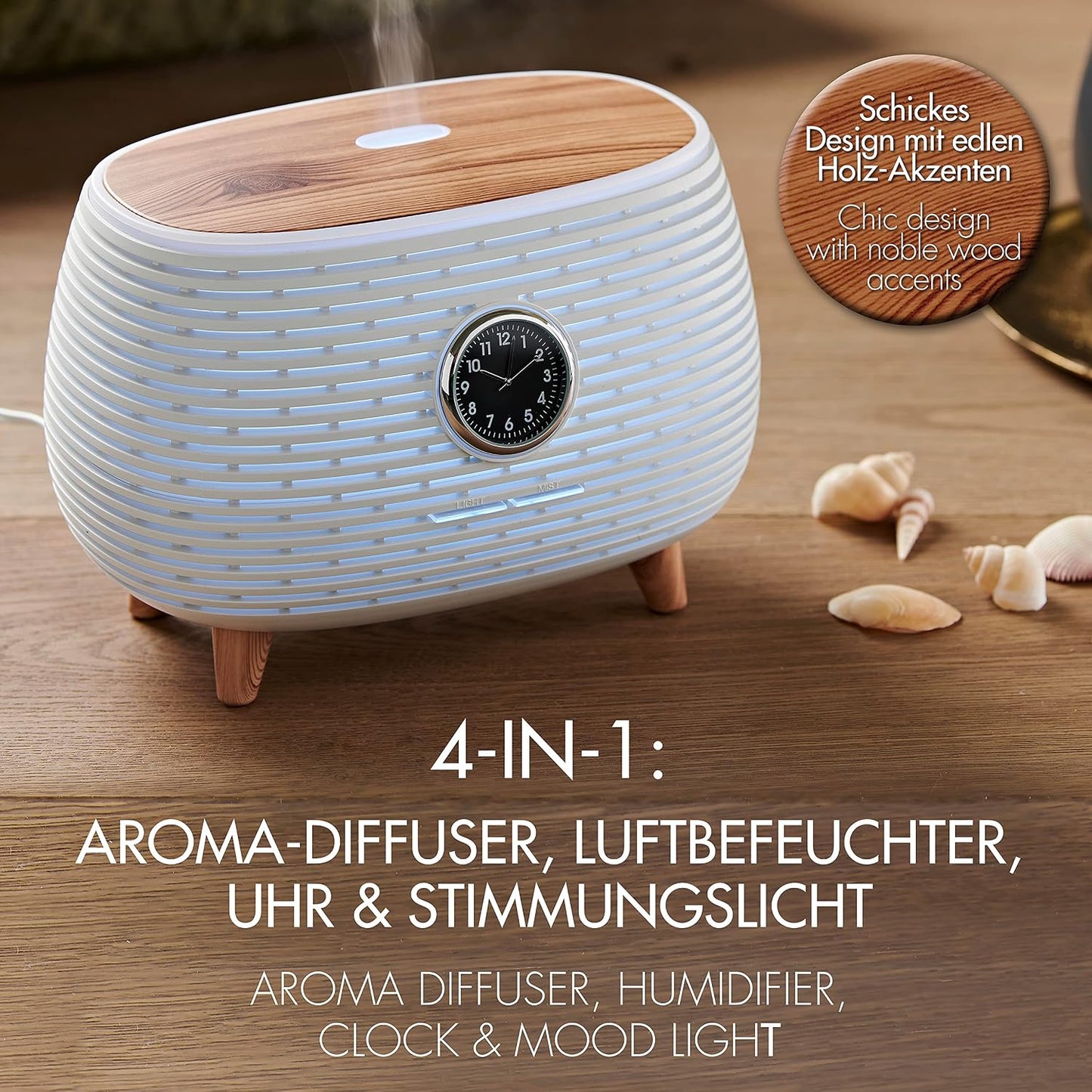 Aroma Diffuser Luftbefeuchter, 400 ml