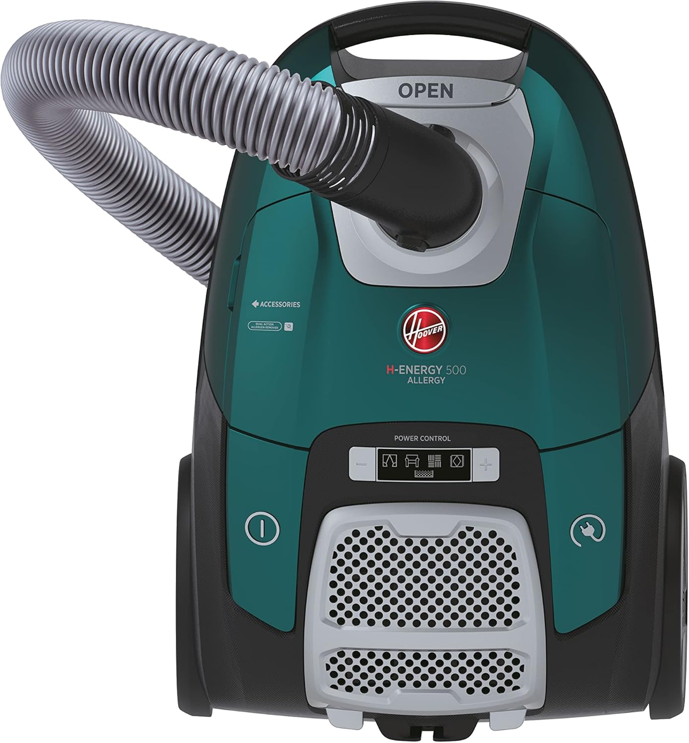 H-Energy Bodenstaubsauger mit HEPA-Filter, Allergy