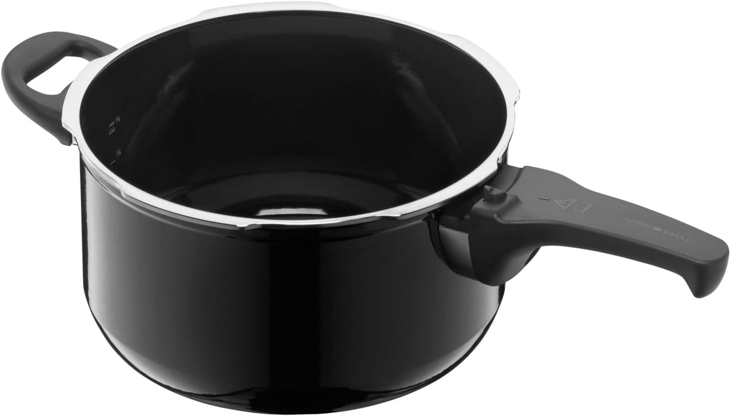 Sicomatic t-plus Schnellkochtopf-Set, Schwarz 3,0l & 4,5l