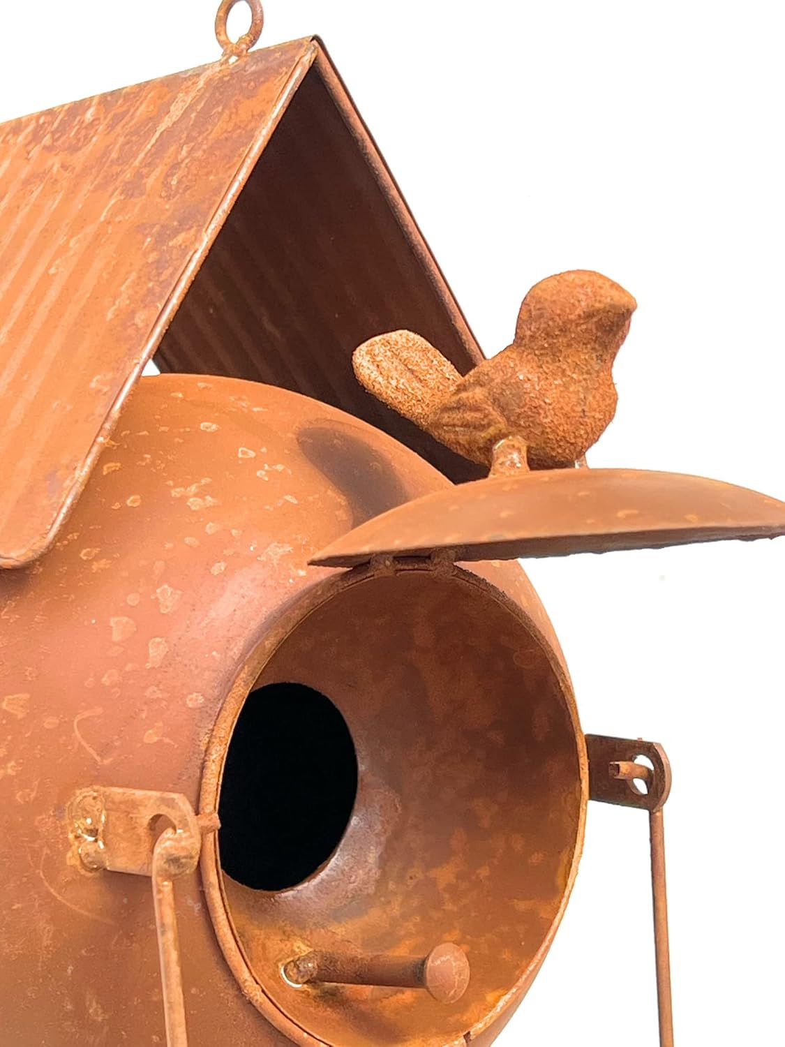 Vogelhaus zum Aufhängen aus Metall