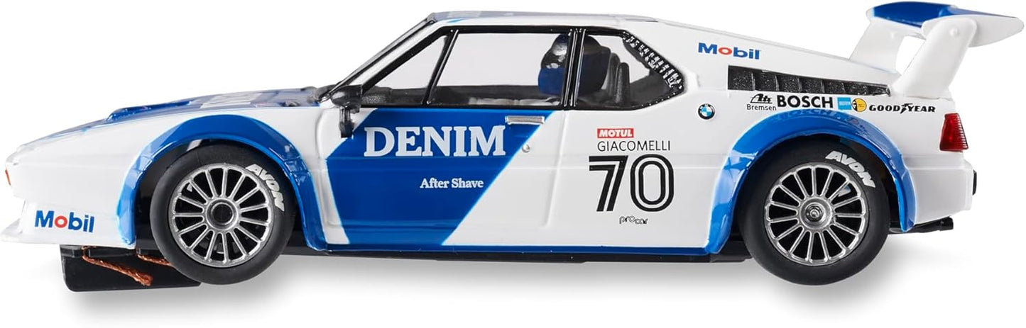 Rennauto Slotcar BMW M1 im Massstab 1:32, BMW M1 - Denim