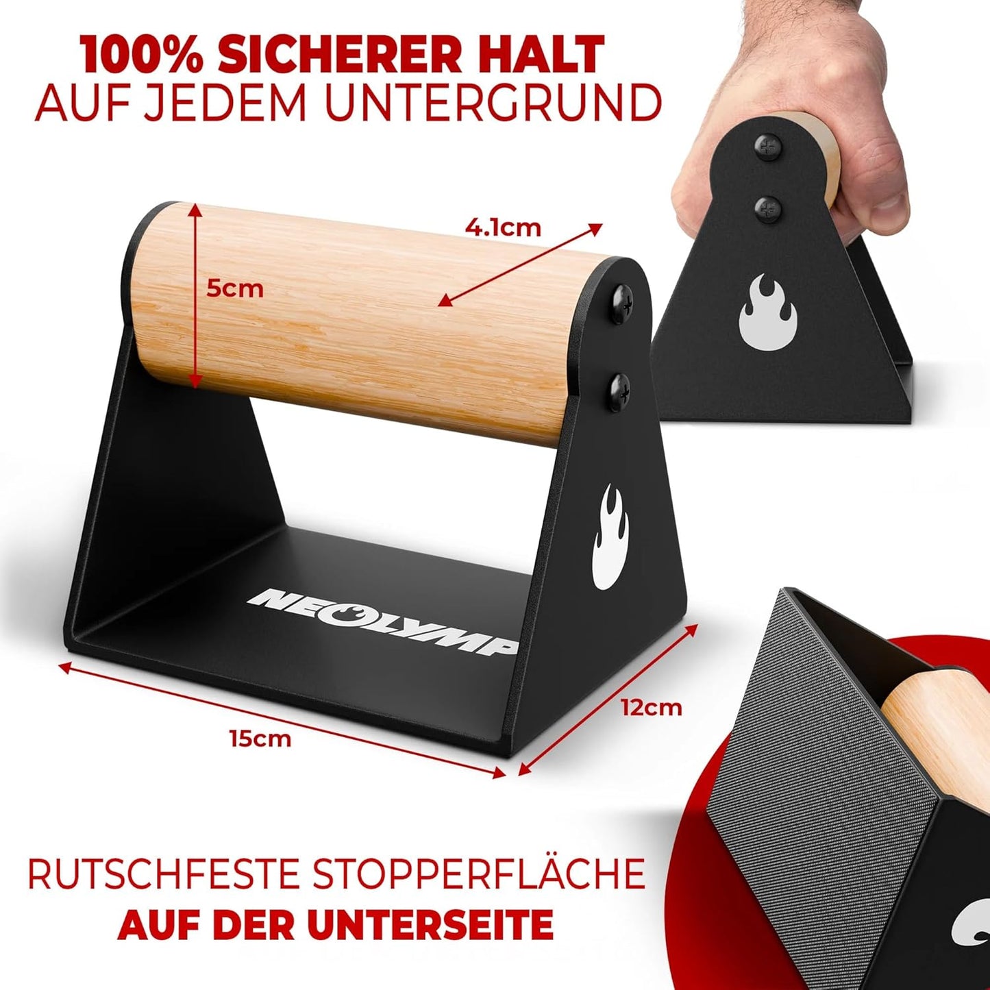 Calisthenics-Set für Zuhause mit Klimmzugstange, Calisthenics-Set Pro