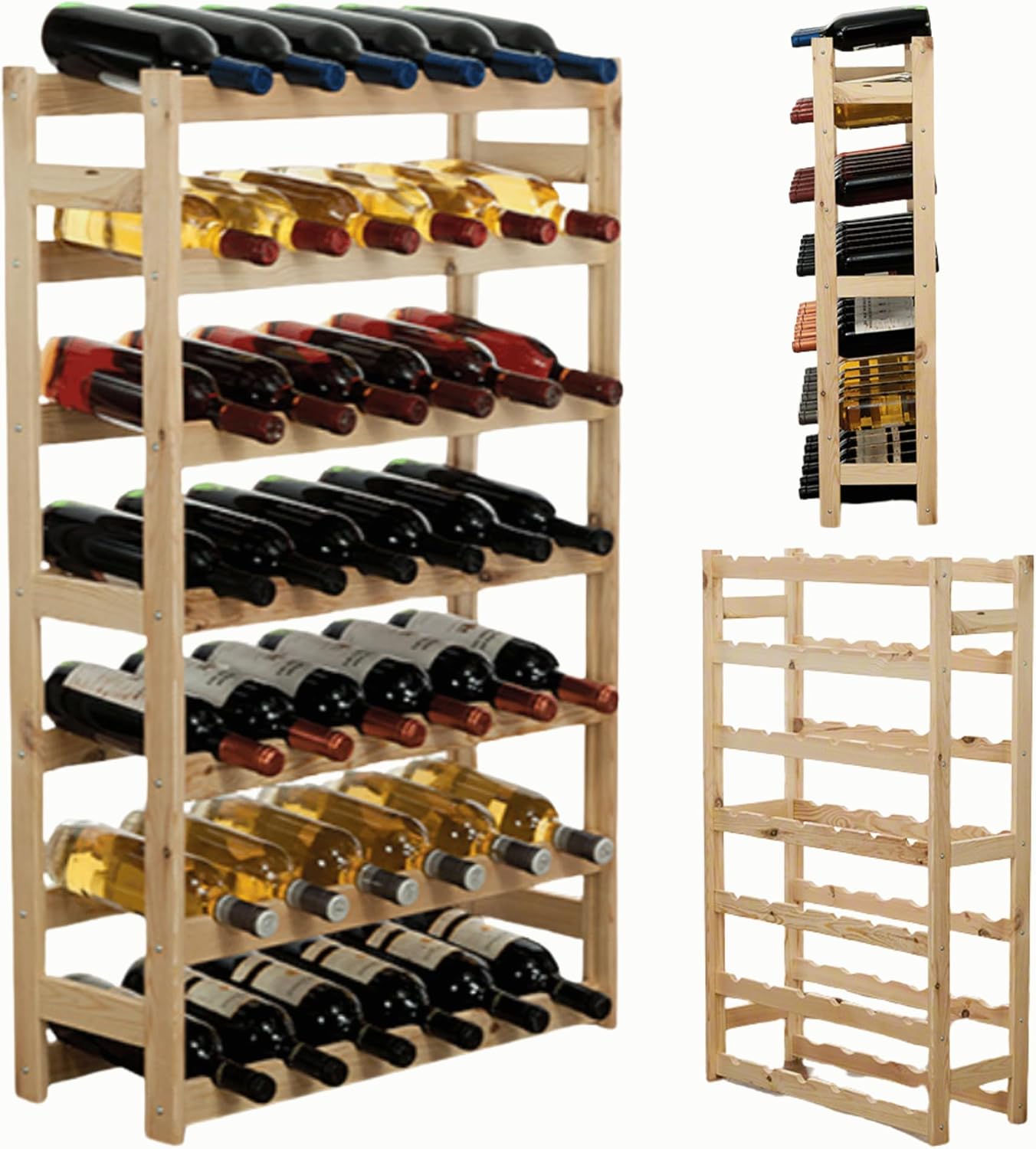 Weinregal für 42 Flaschen, 42 Flaschen
