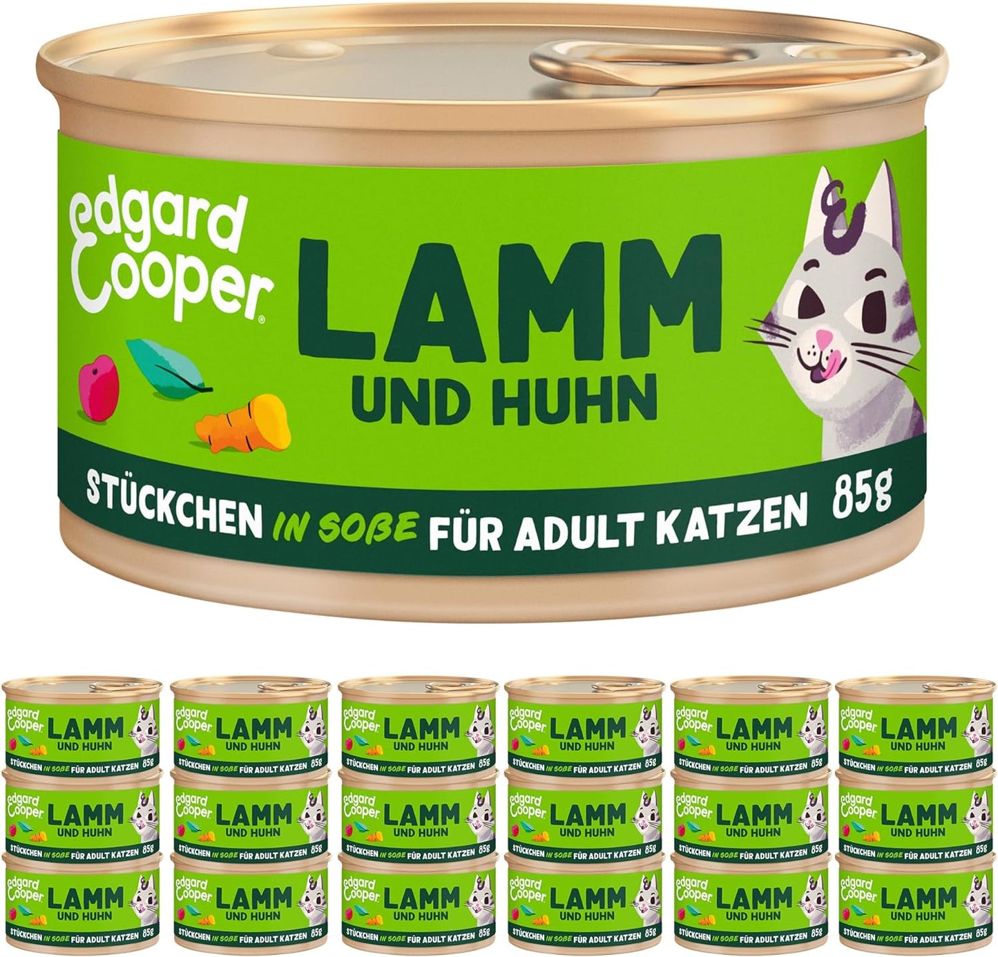 Stückchen in Sosse, Lamm/Huhn