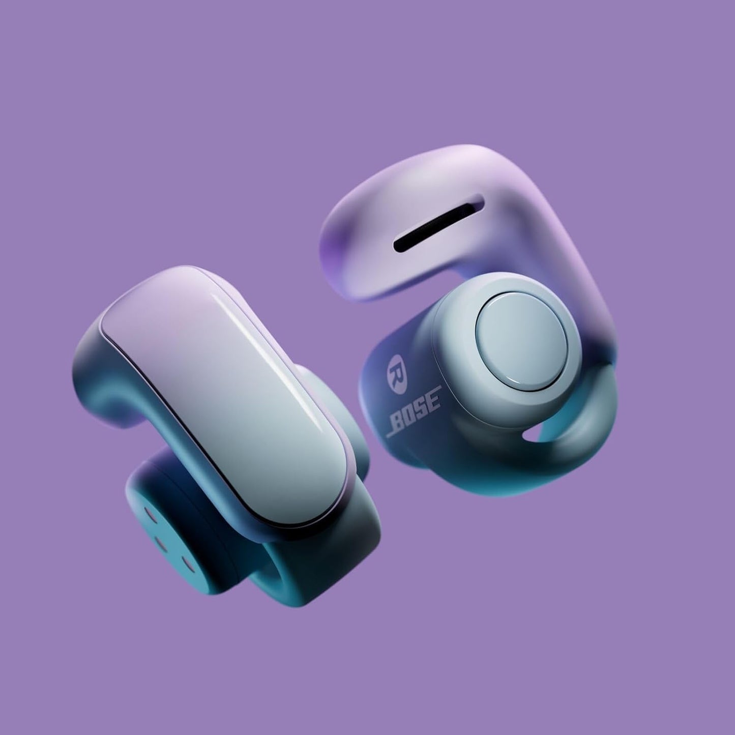 Ultra Open Earbuds, Hellflieder