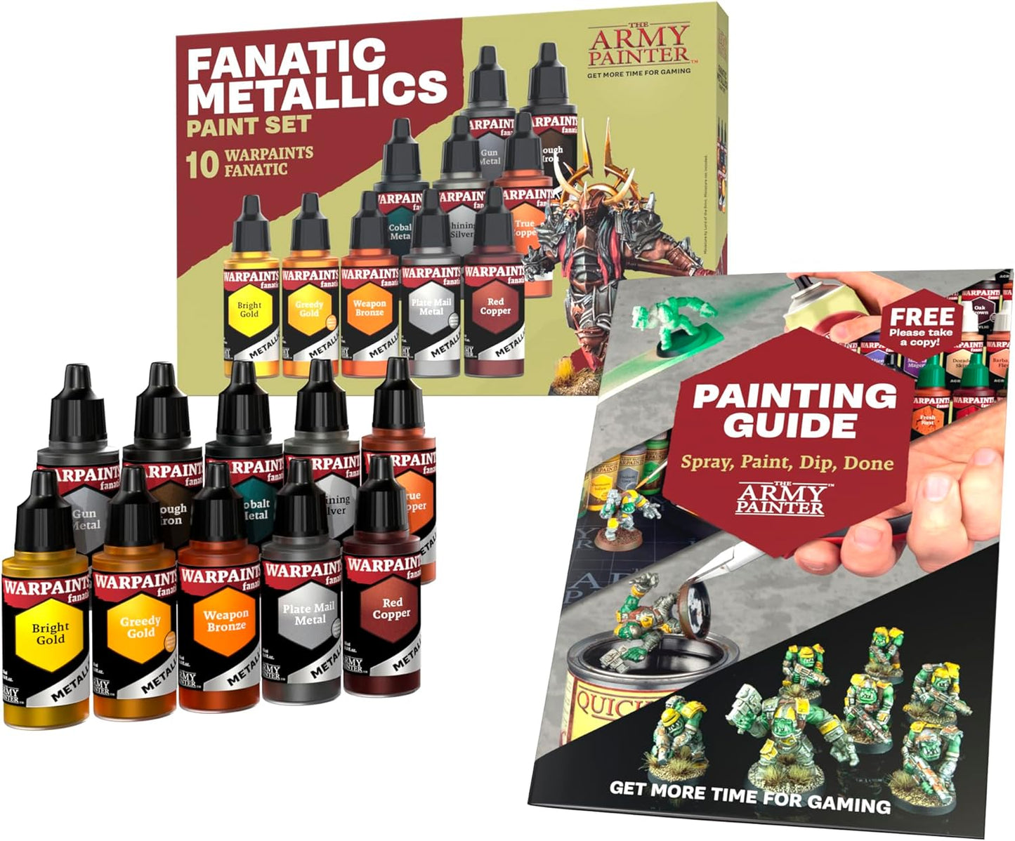 Fanatic Metallics Paint Set