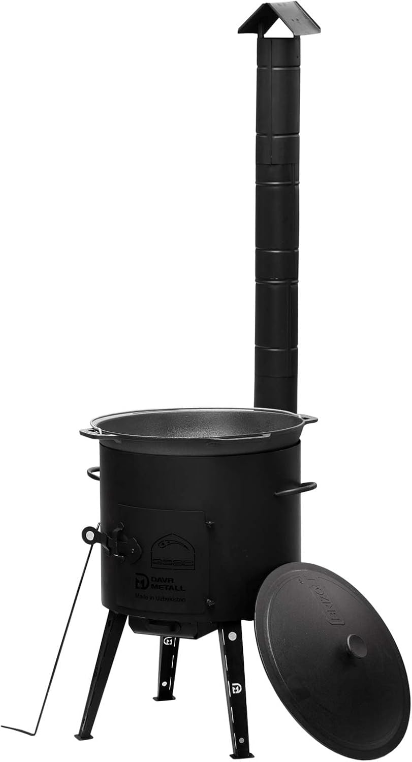 Utschak mit Kazan, Ø36 cm + 8 L