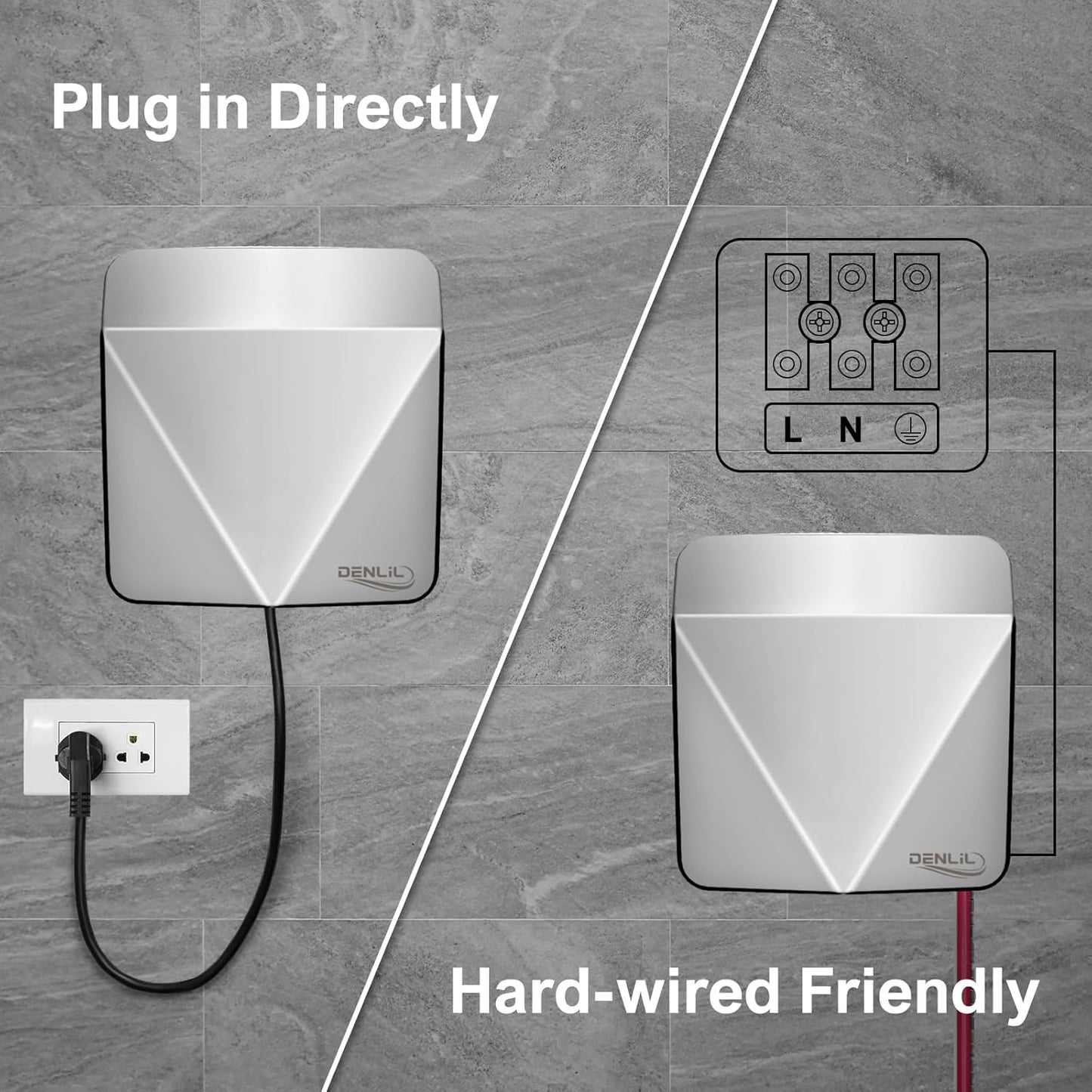 Elektrischer Händetrockner mit HEPA Filter