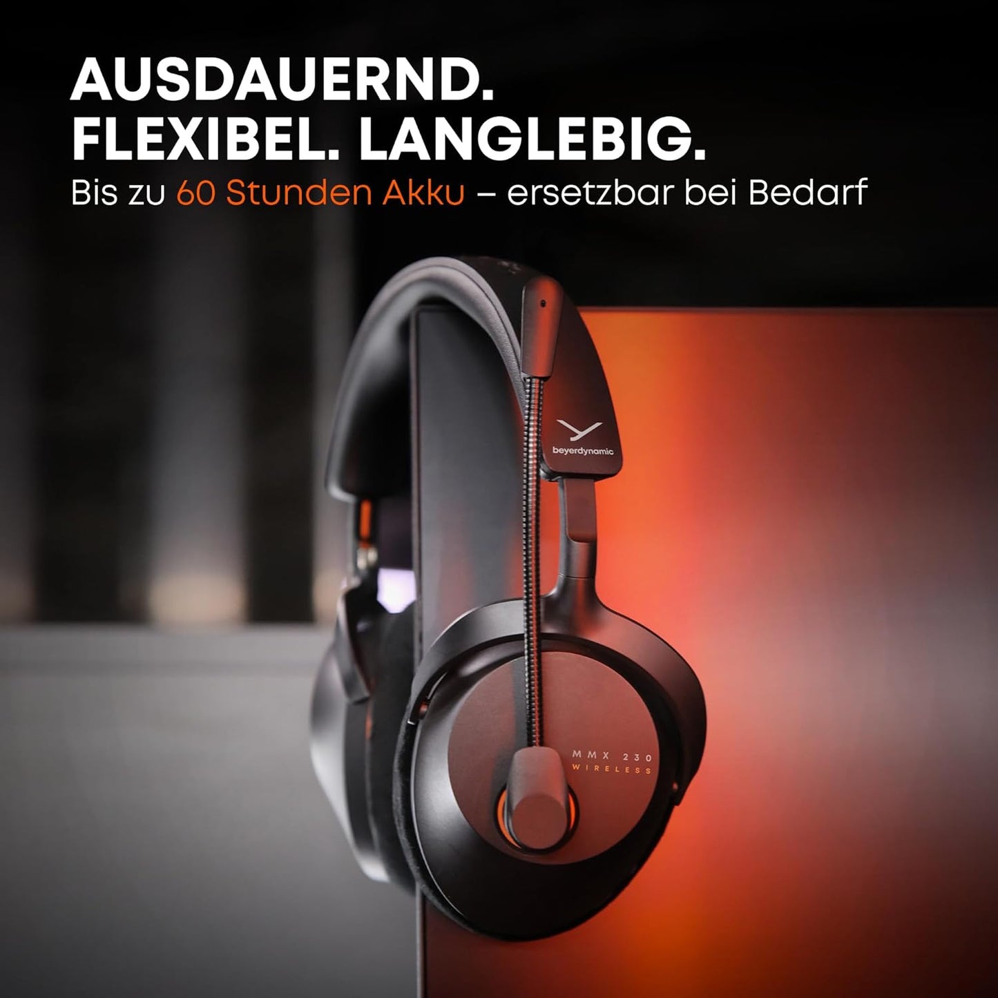 MMX 230 Wireless Gaming Headset mit Bluetooth, Schwarz