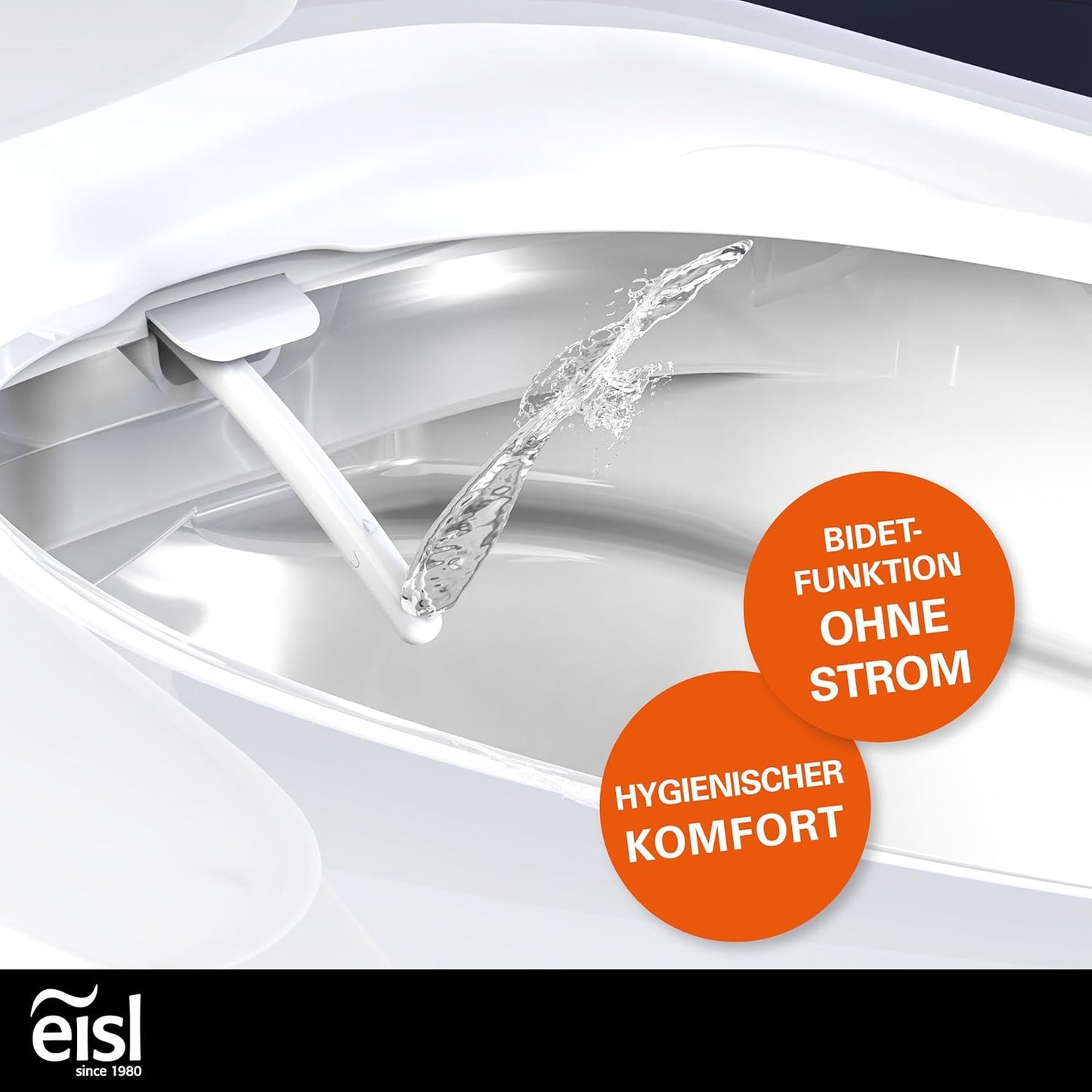 Toilettensitz mit Bidet