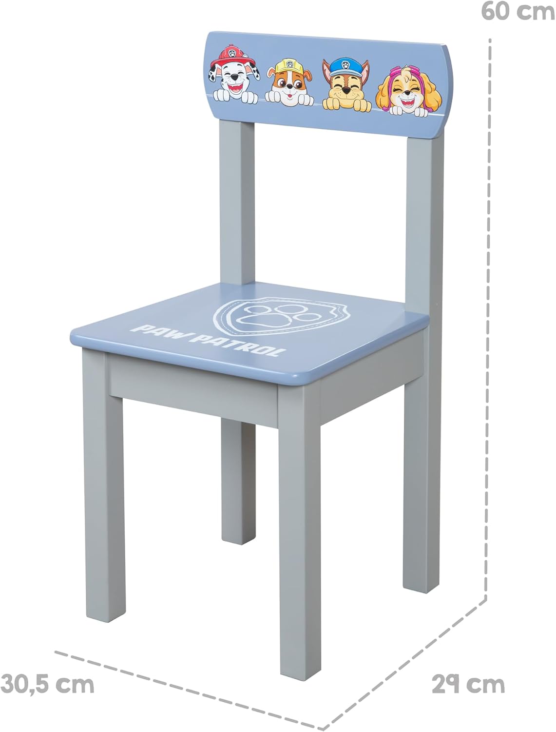 Kindersitzgruppe Paw Patrol, Kindersitzgruppe 2-teilig