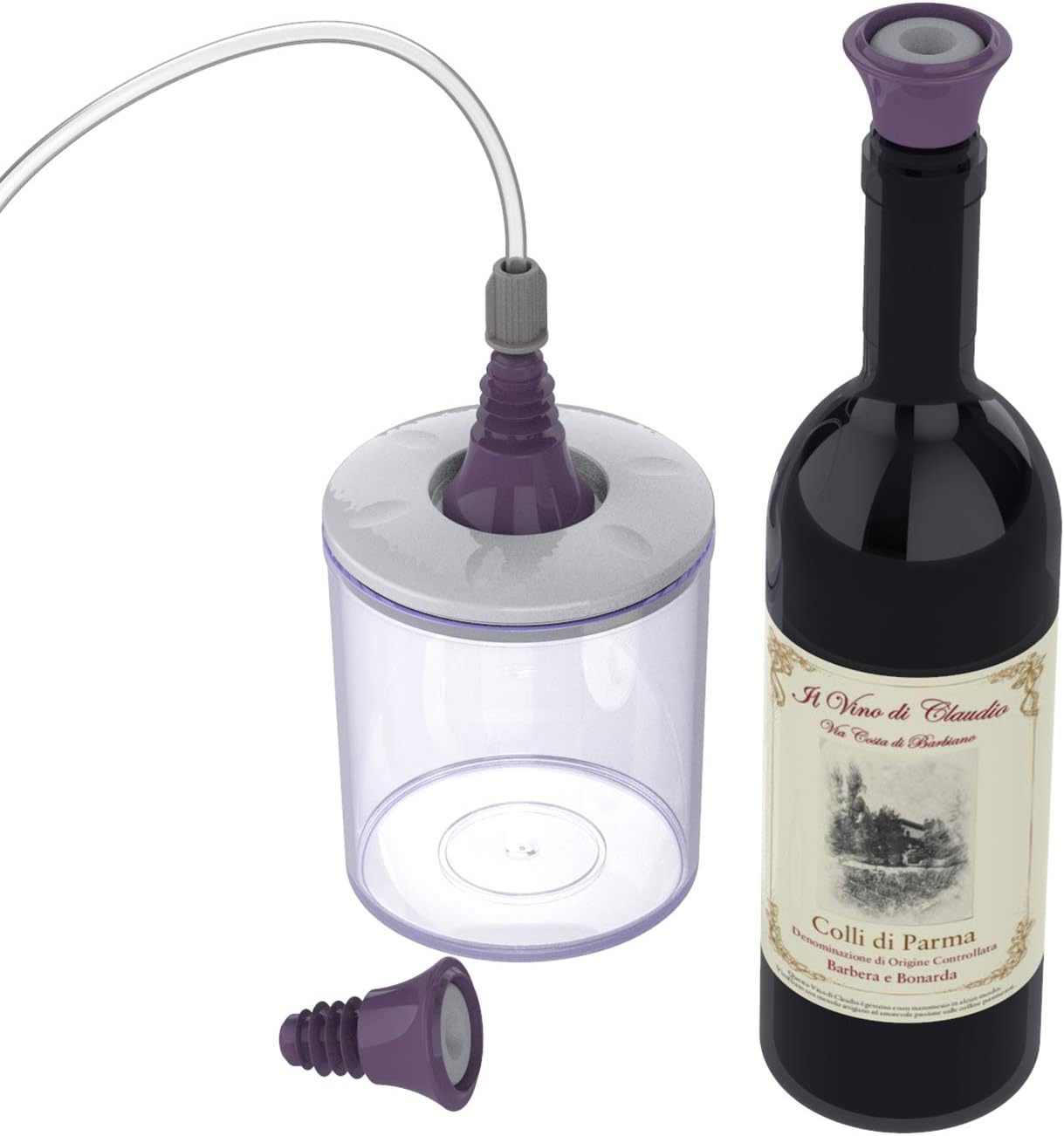 Vakuumierbehälter Set VCK 525, Behälter transparent 5,25 Liter