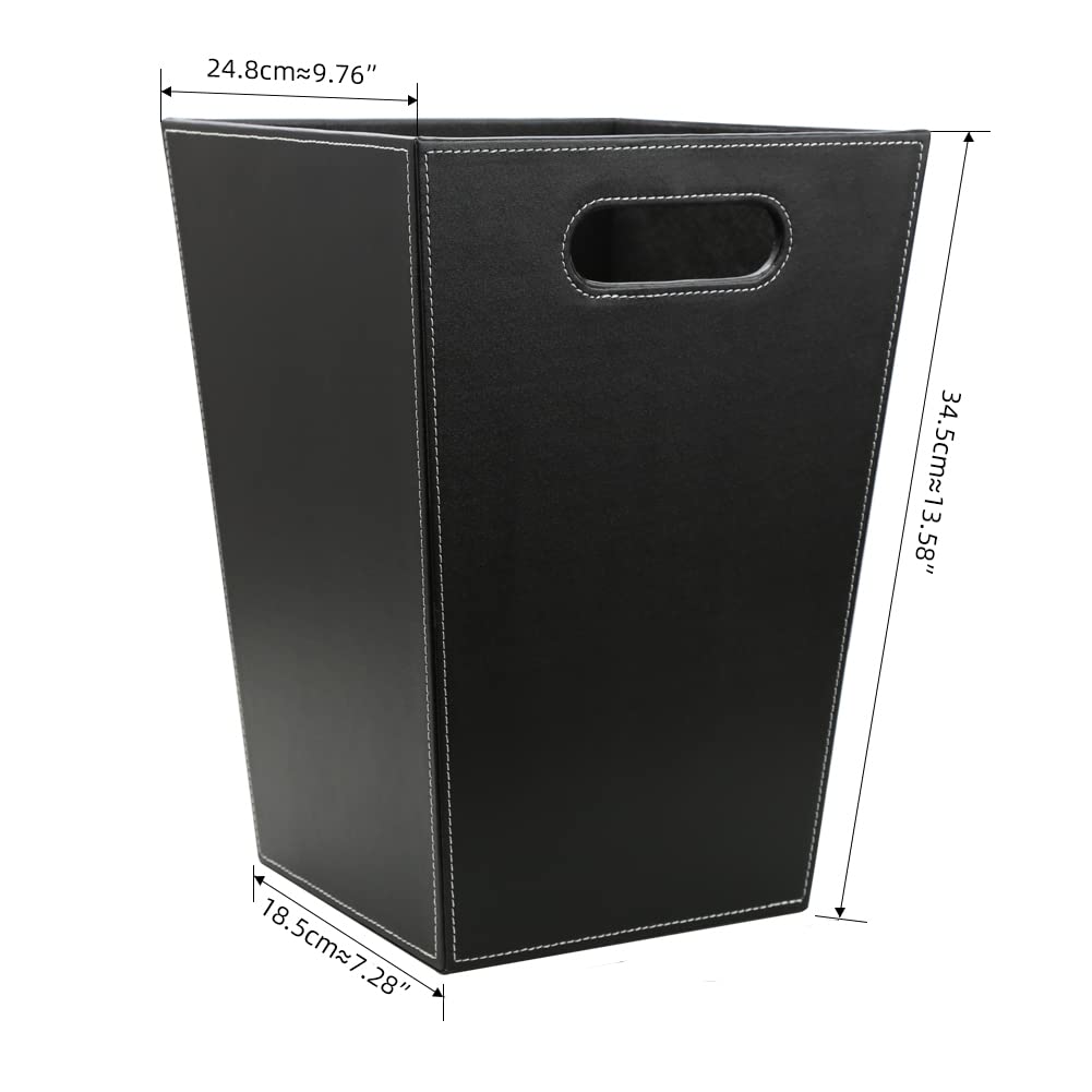 Papierkorb, Schwarz