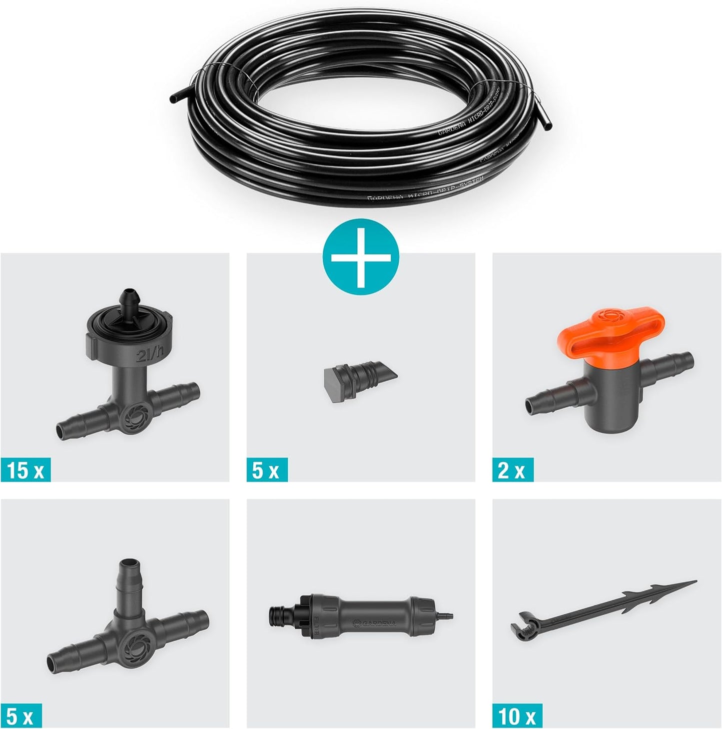 Micro-Drip Balkonbewässerung Set
