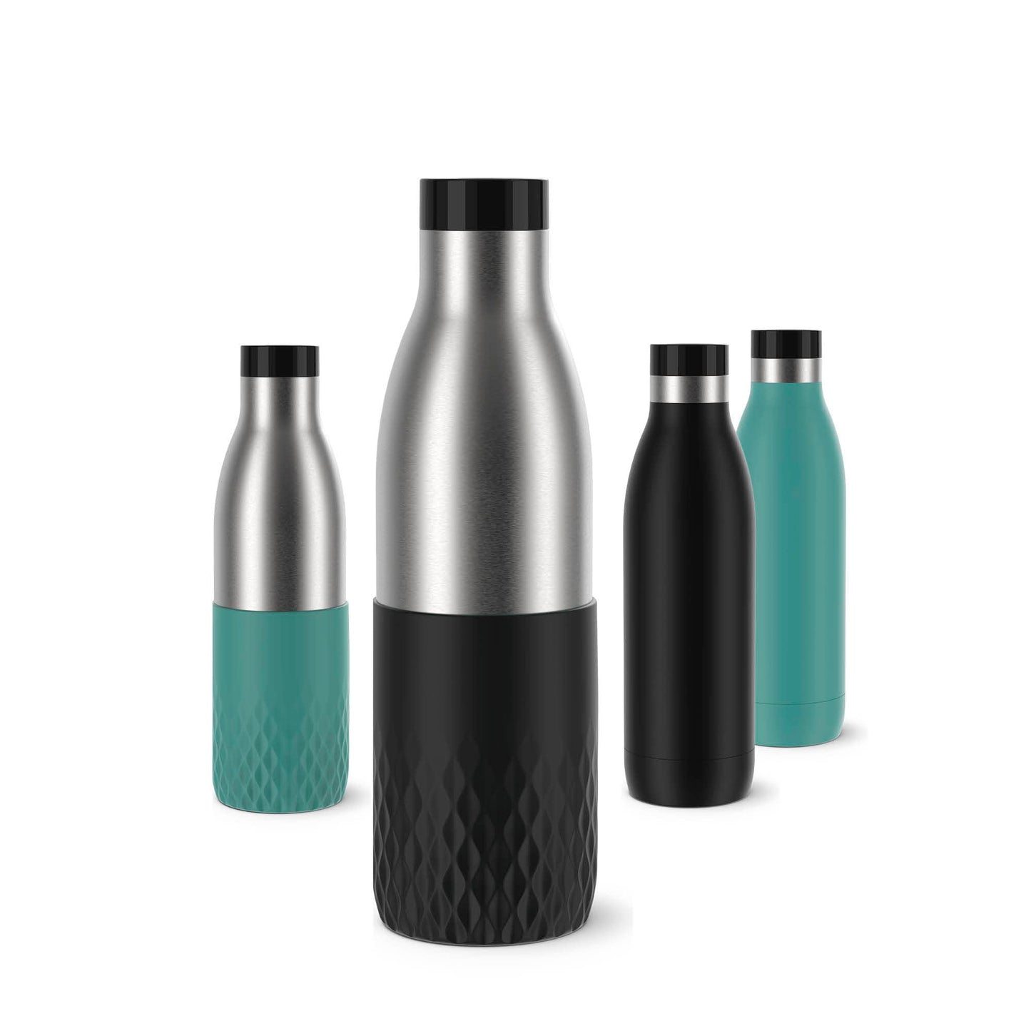 BLUDROP Sleeve Isoliertrinkflasche 0,7 Liter, Thermosflasche