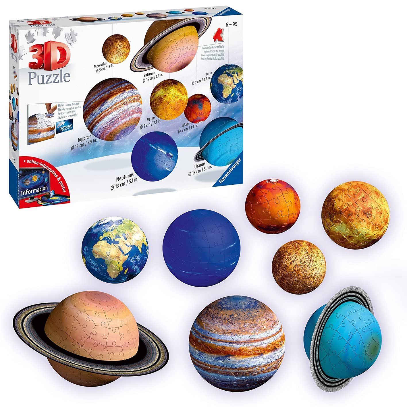 3D-Puzzle Planetensystem