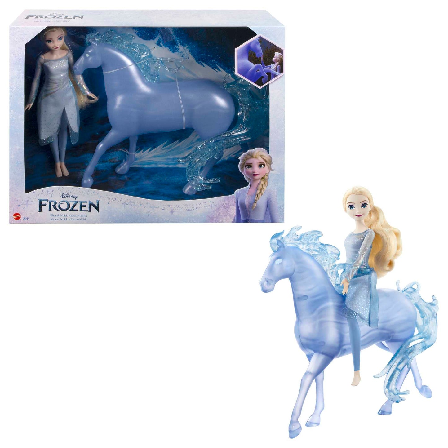 Disney Die Eiskönigin Elsa & Nokk, Puppe