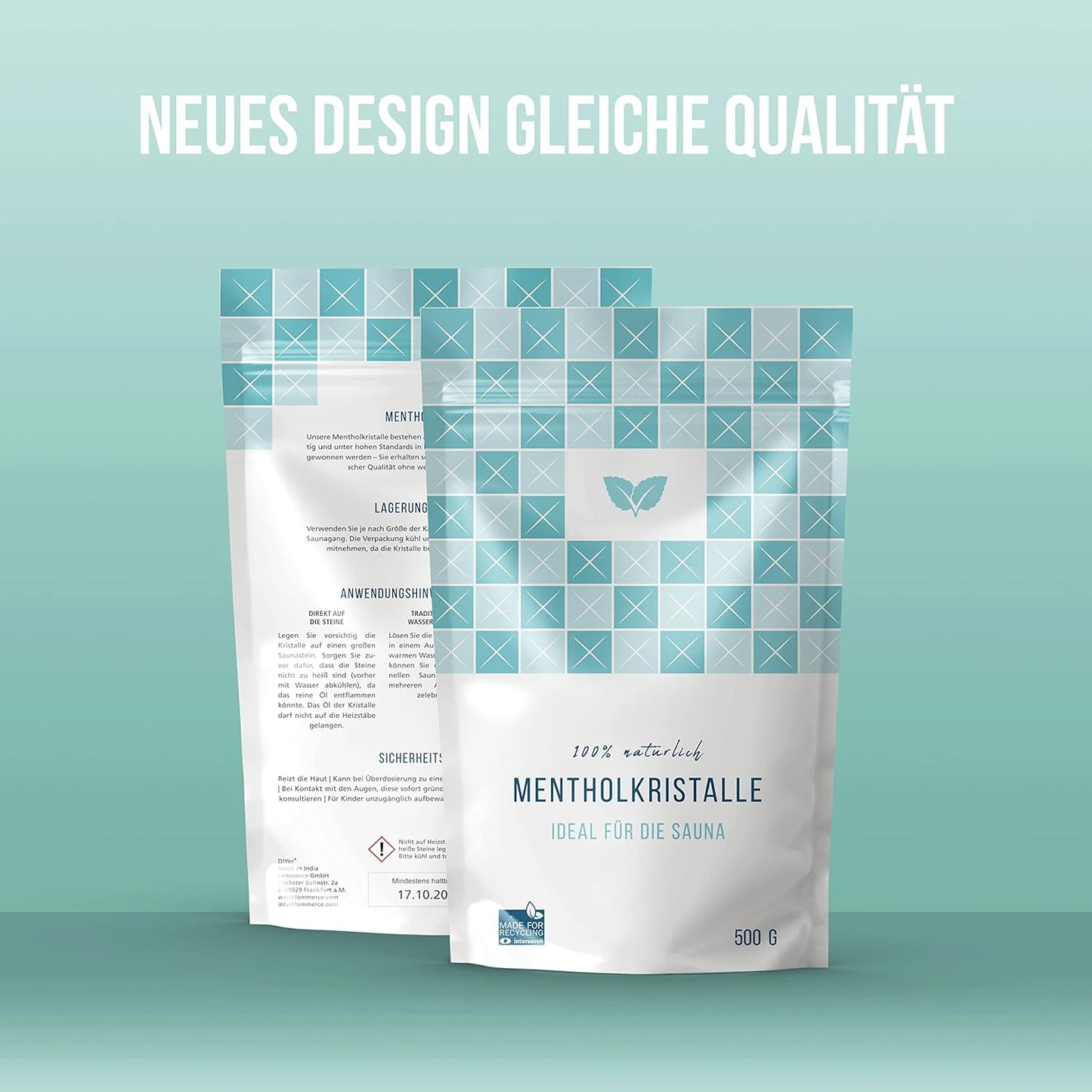 Mentholkristalle, 500g