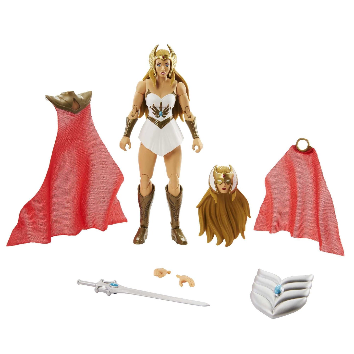 Masters of the Universe Masterverse New Eternia Deluxe She-Ra, Spielfigur, Mehrfarbig Single