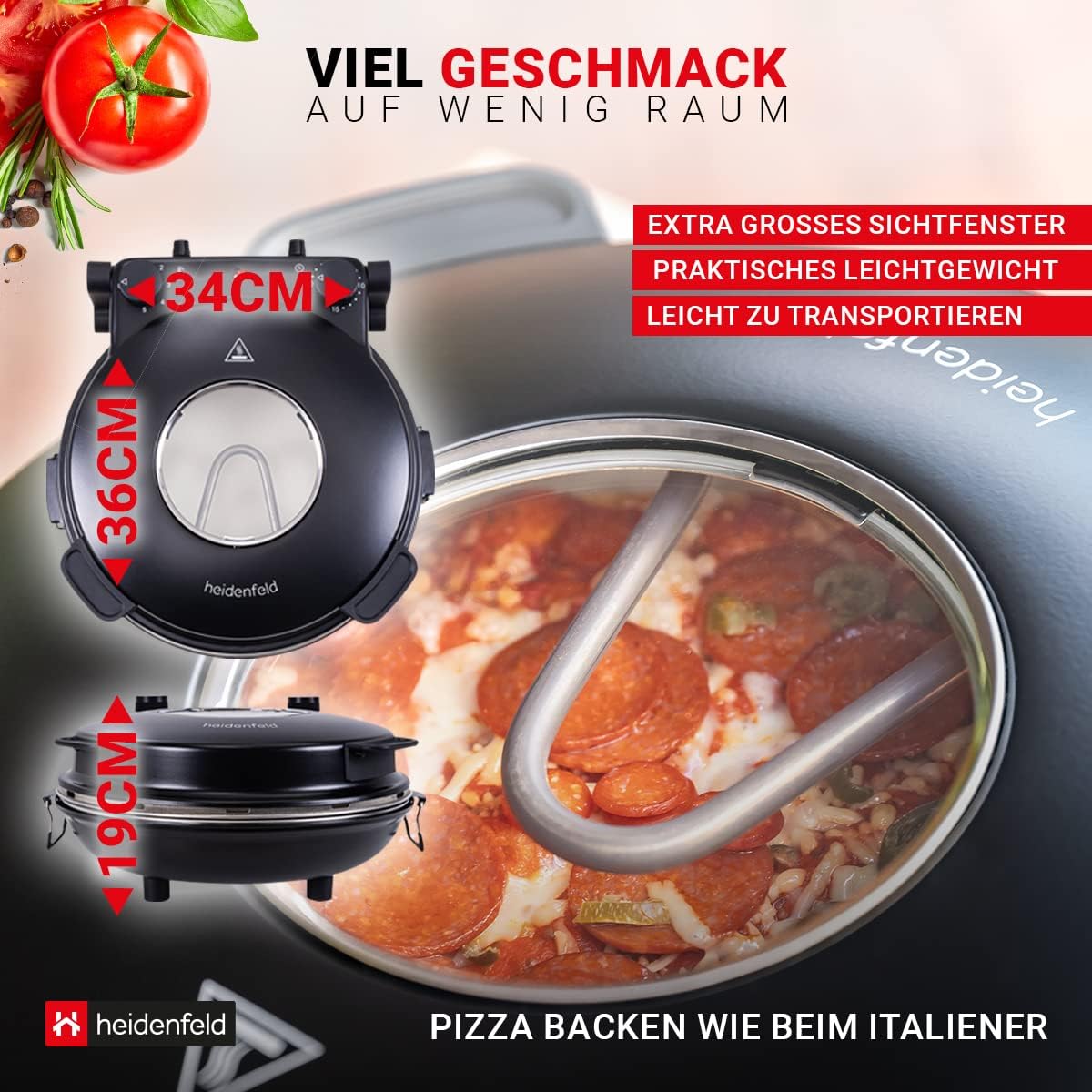 Pizzamaker, Farbe: Napoli