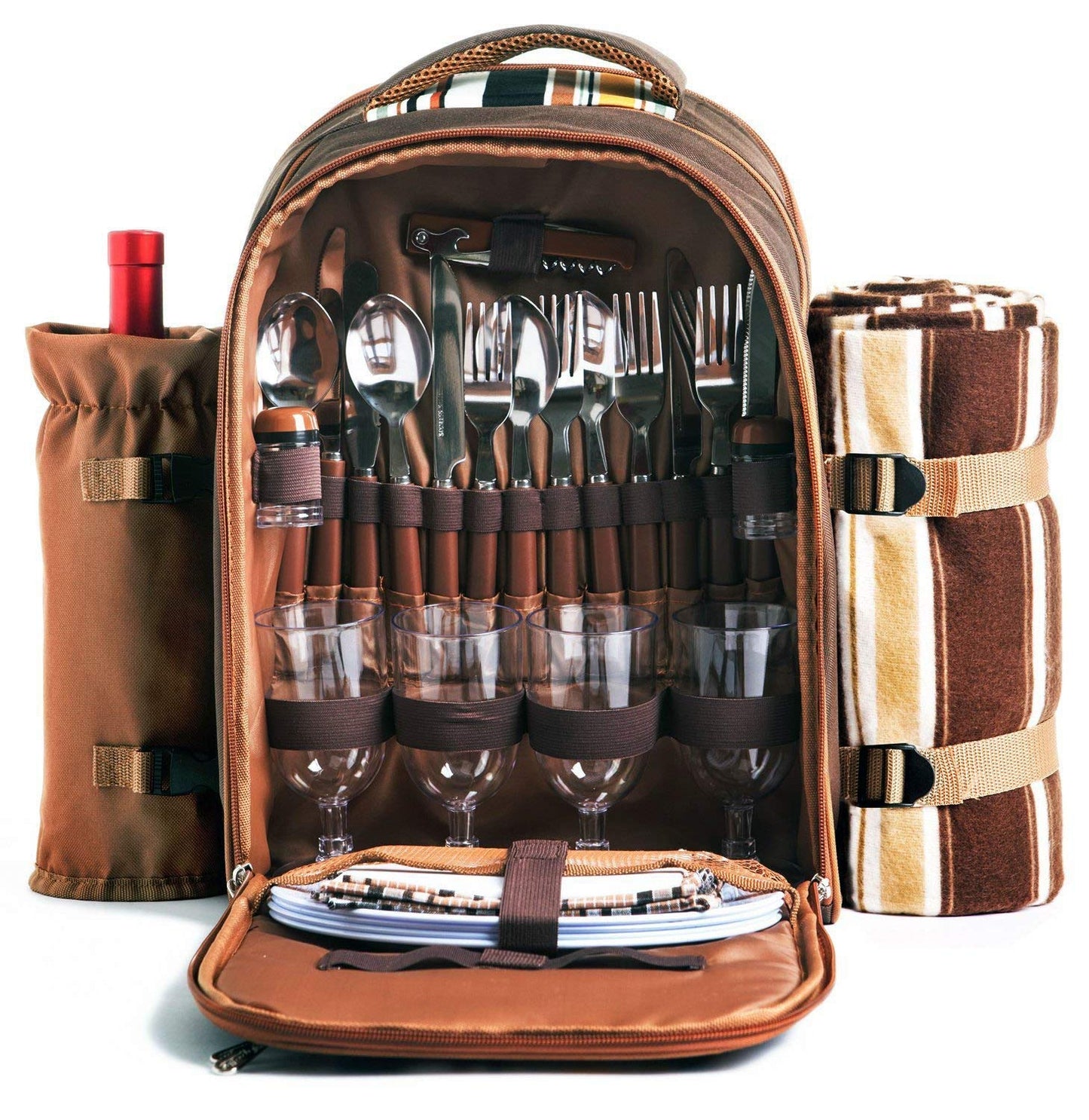 Picknick-Rucksack, Kaffee
