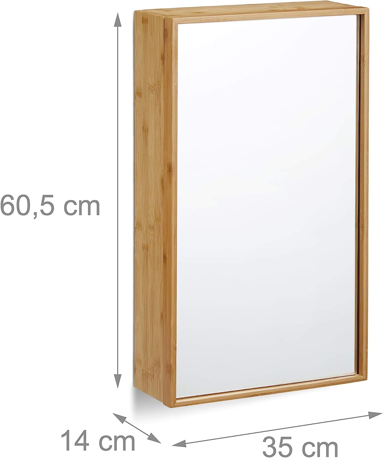 Spiegelschrank, 1-türig, Single