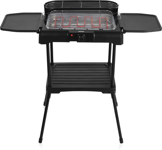 2-in1 Elektrogrill 112250, Elektrischer Grill mit Arbeitsfläche