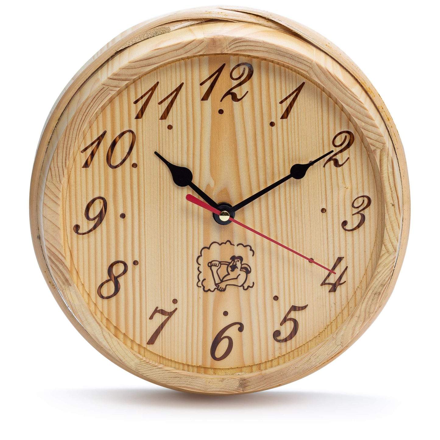 Sauna Wanduhr