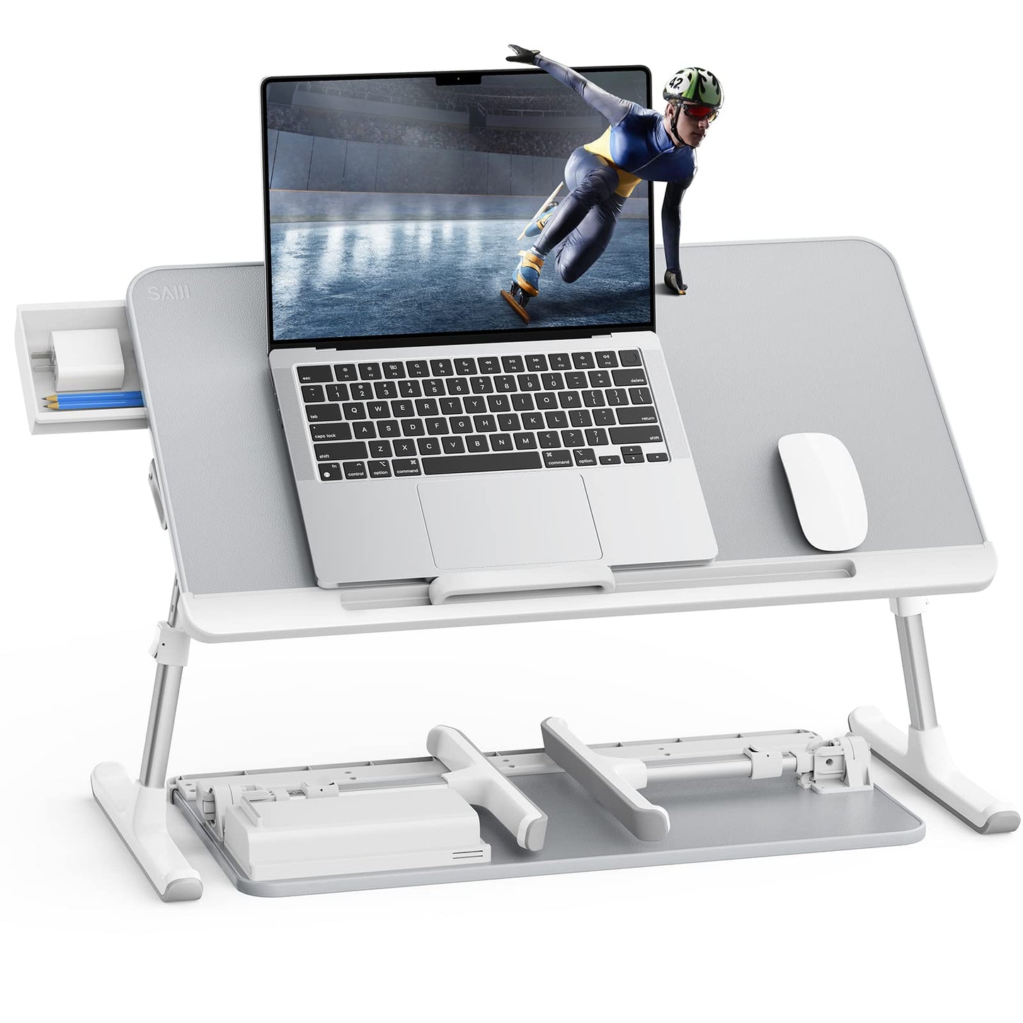 Laptoptisch, Grau