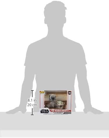 POP! Moment Star Wars - Mandalorian & Child, Spielfigur