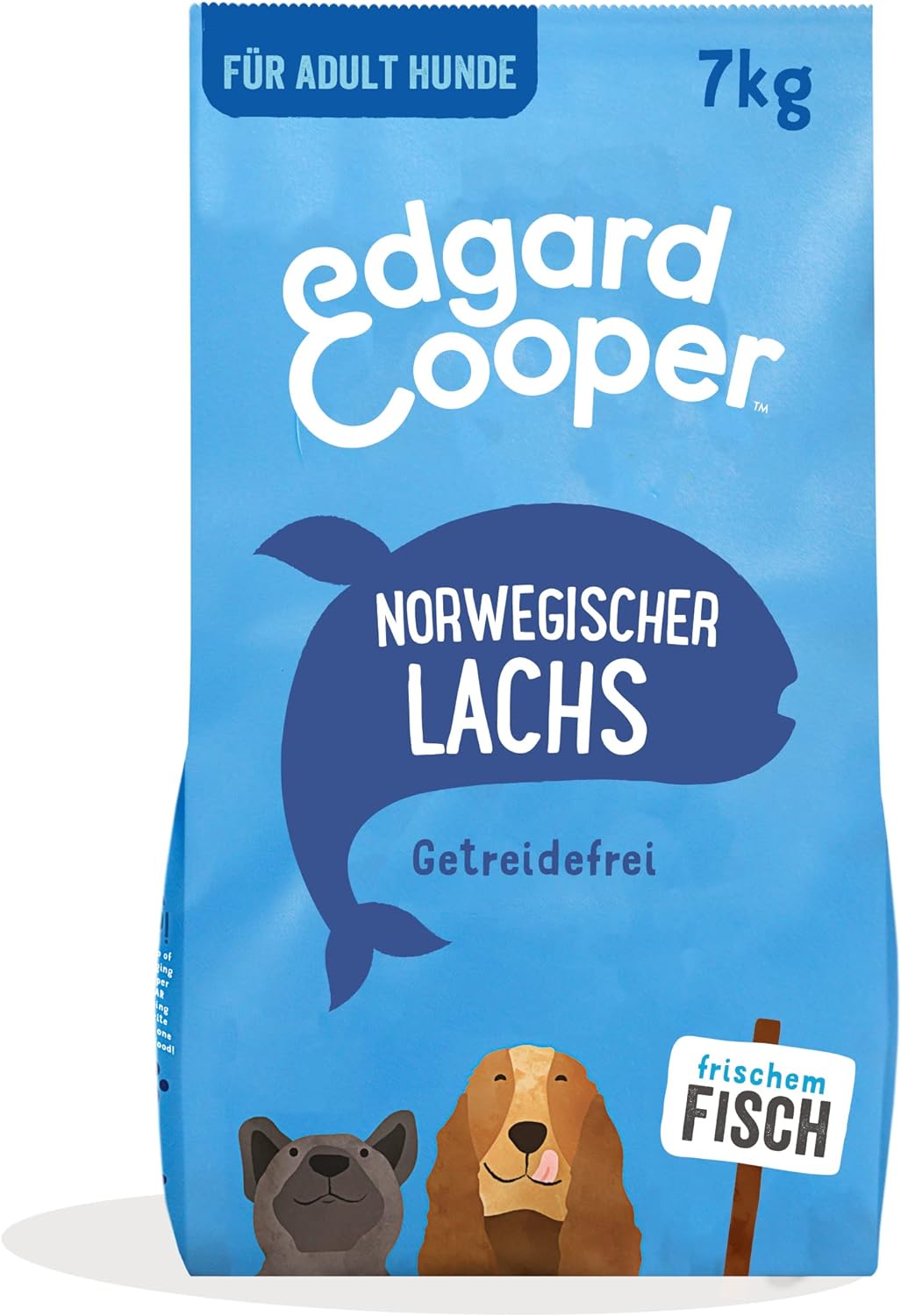 Hundefutter trocken, Lachs 7 kg