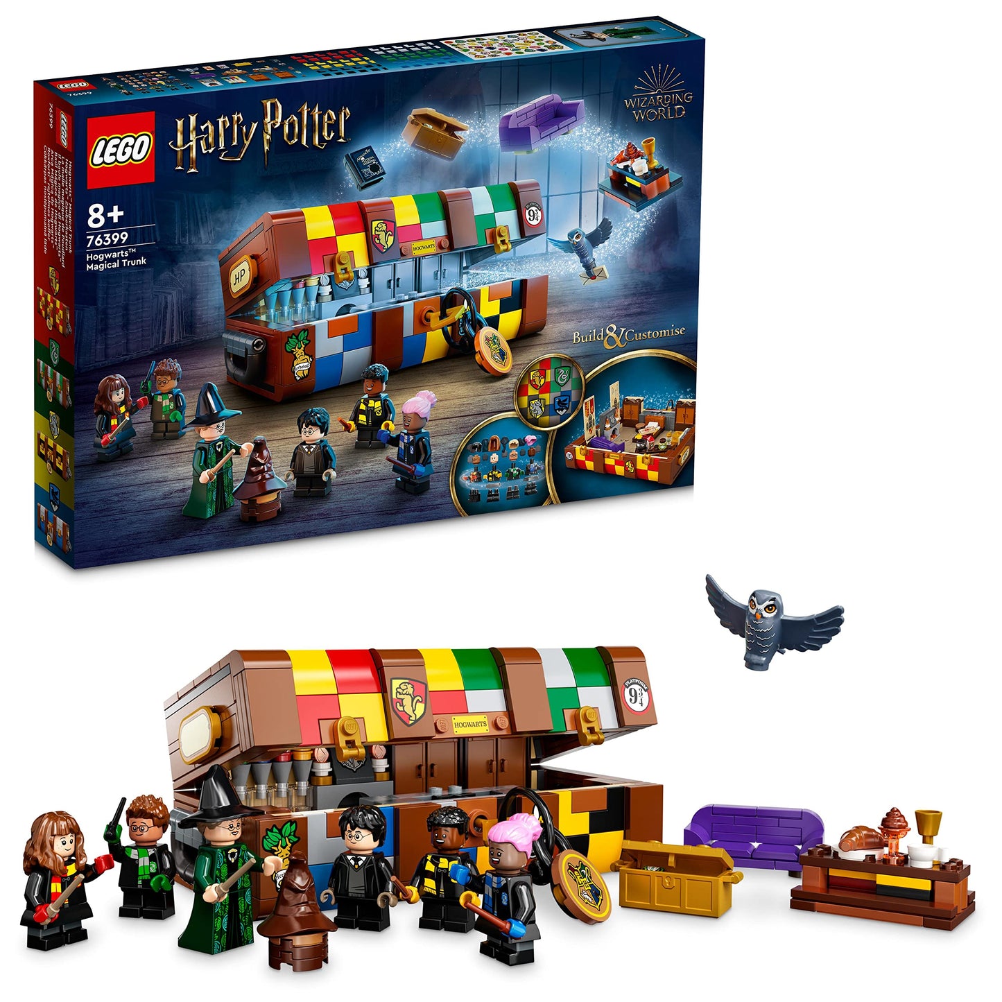76399 Harry Potter Hogwarts Zauberkoffer, Konstruktionsspielzeug