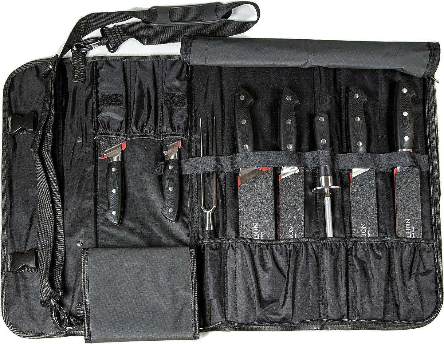 Messerset mit Tasche