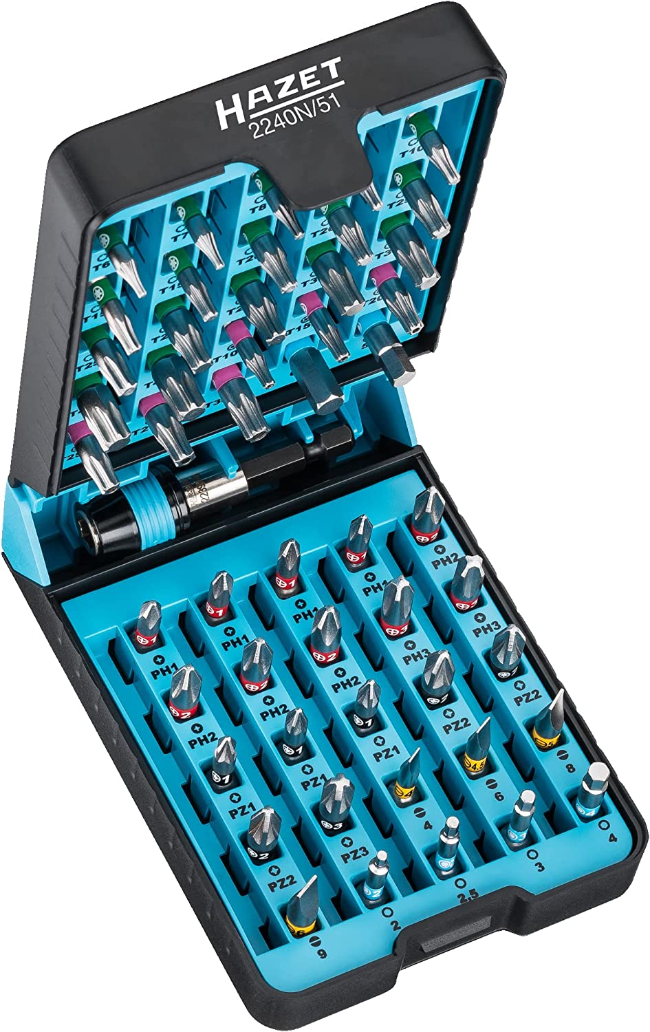 Bit-Satz "BitE"-Box 2240N/51, 1/4", 51-teilig