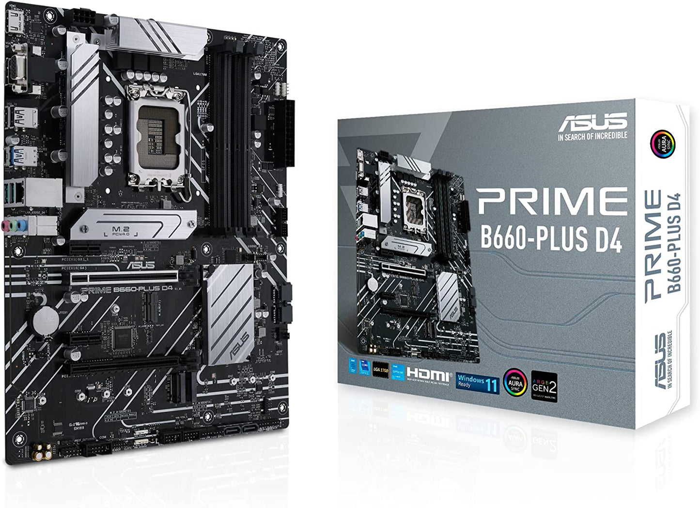 PRIME B660-PLUS D4, Mainboard