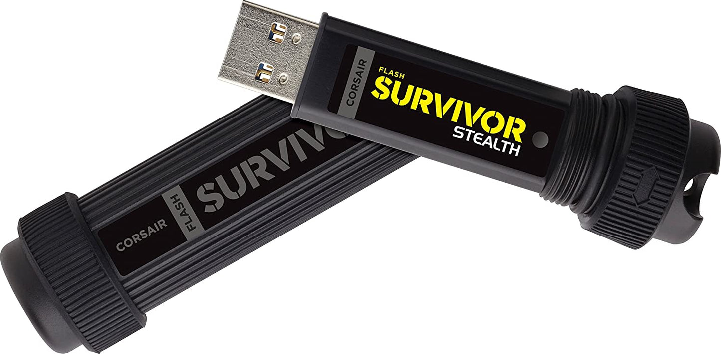 Flash Survivor Stealth 128 GB, USB-Stick