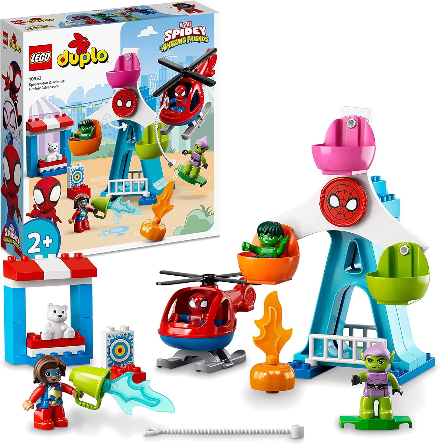 10963 DUPLO Marvel Spider-Man & Friends: Jahrmarktabenteuer, Konstruktionsspielzeug