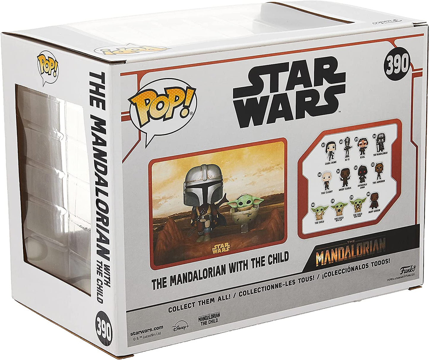 POP! Moment Star Wars - Mandalorian & Child, Spielfigur