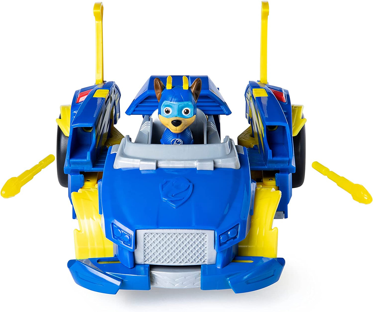 Paw Patrol, Mighty Pups Super Paws - Chases Powered Up Fahrzeug, Spielfahrzeug