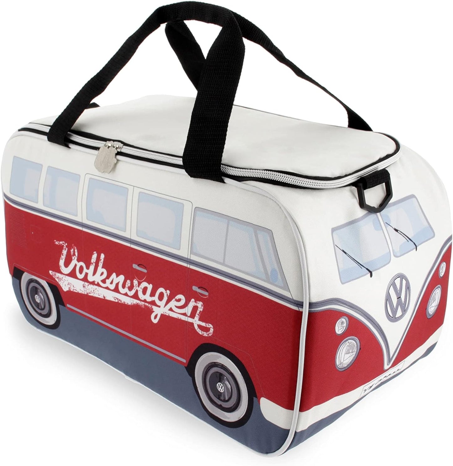 VW Bus Kühltasche, Rot/Weiss
