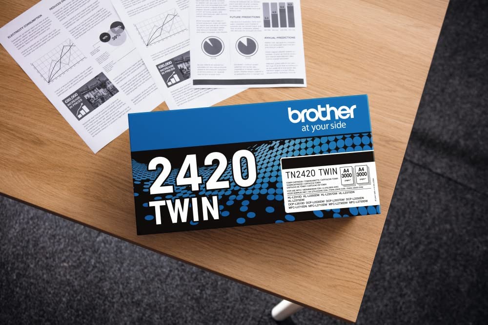 Toner schwarz TN-2420TWIN