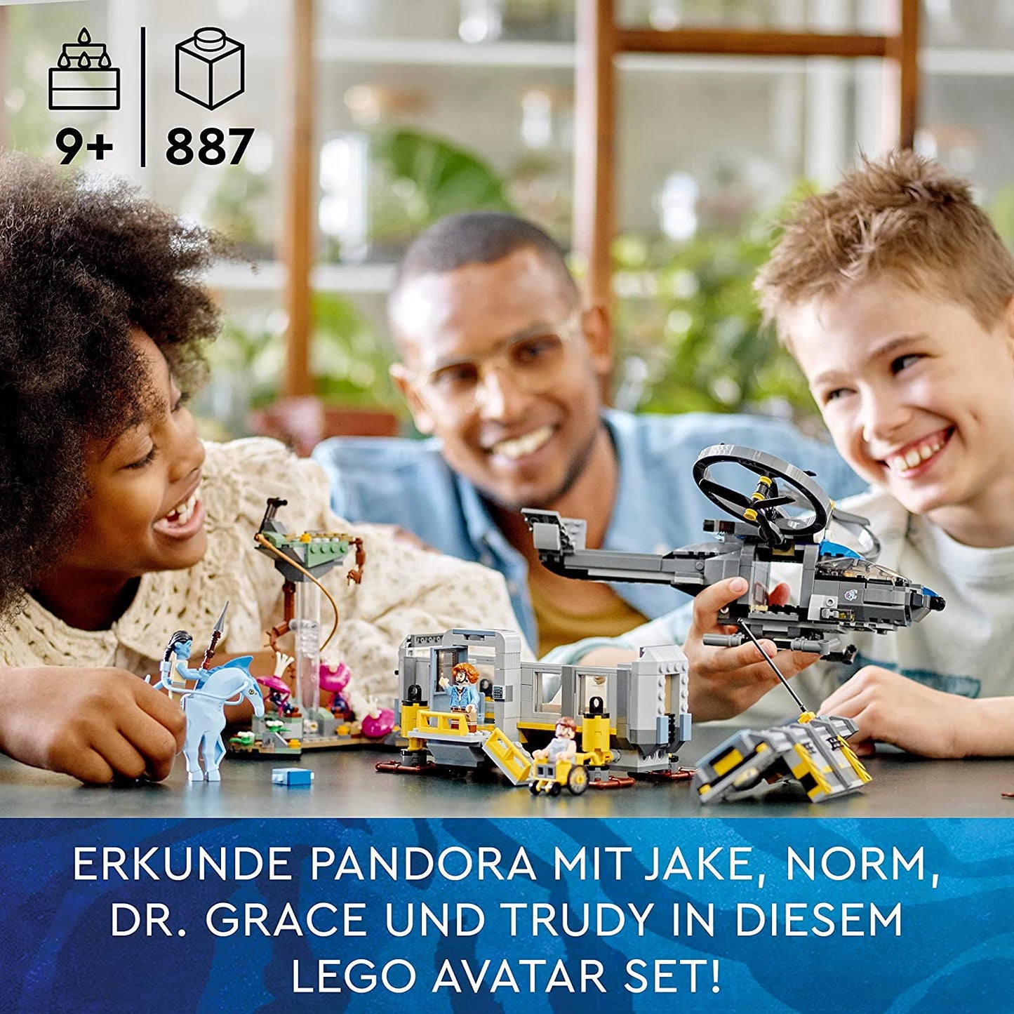 75573 Avatar Schwebende Berge: Site 26 und RDA Samson, Konstruktionsspielzeug
