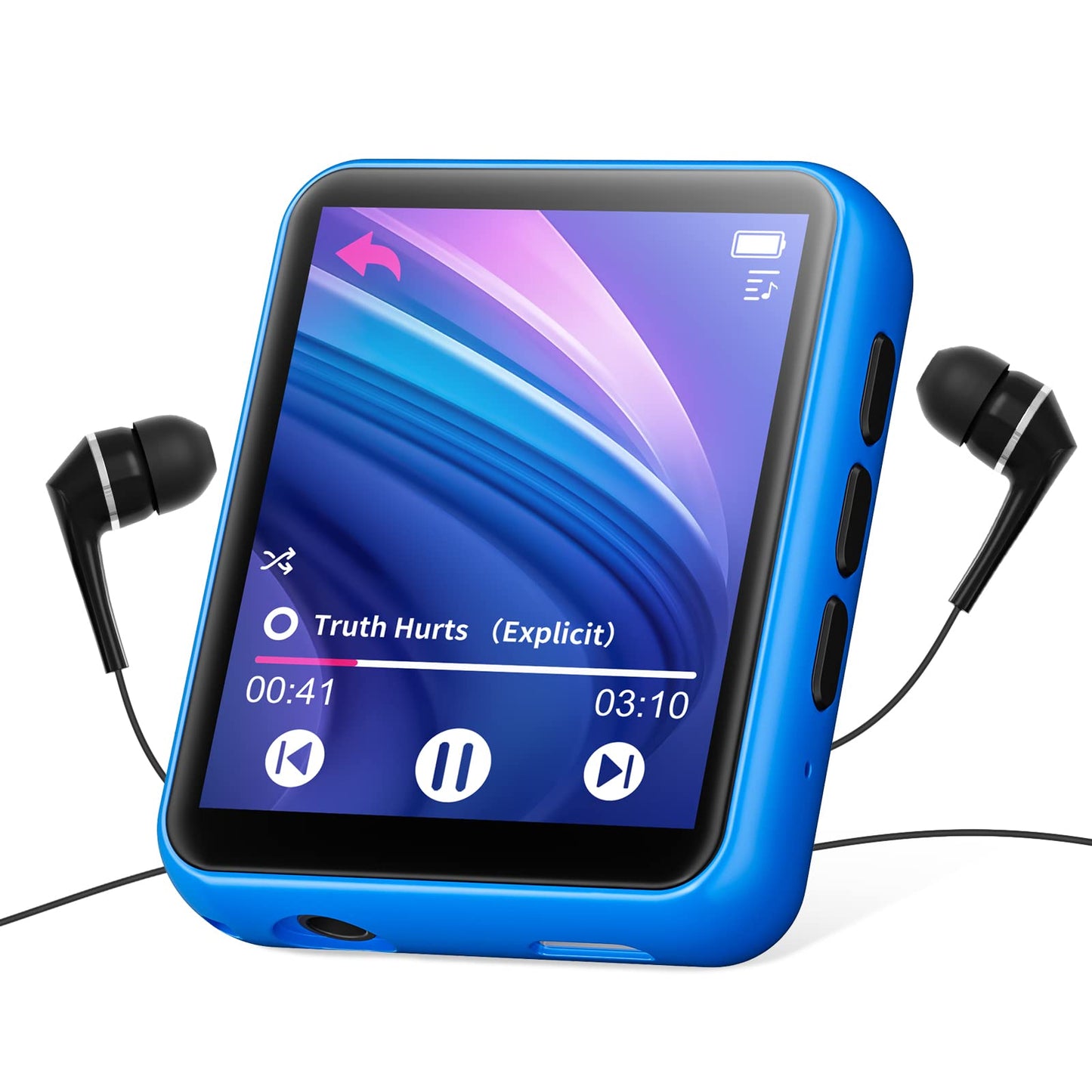 Tragbarer Musikplayer, Tragbarer Musikplayer, Blau