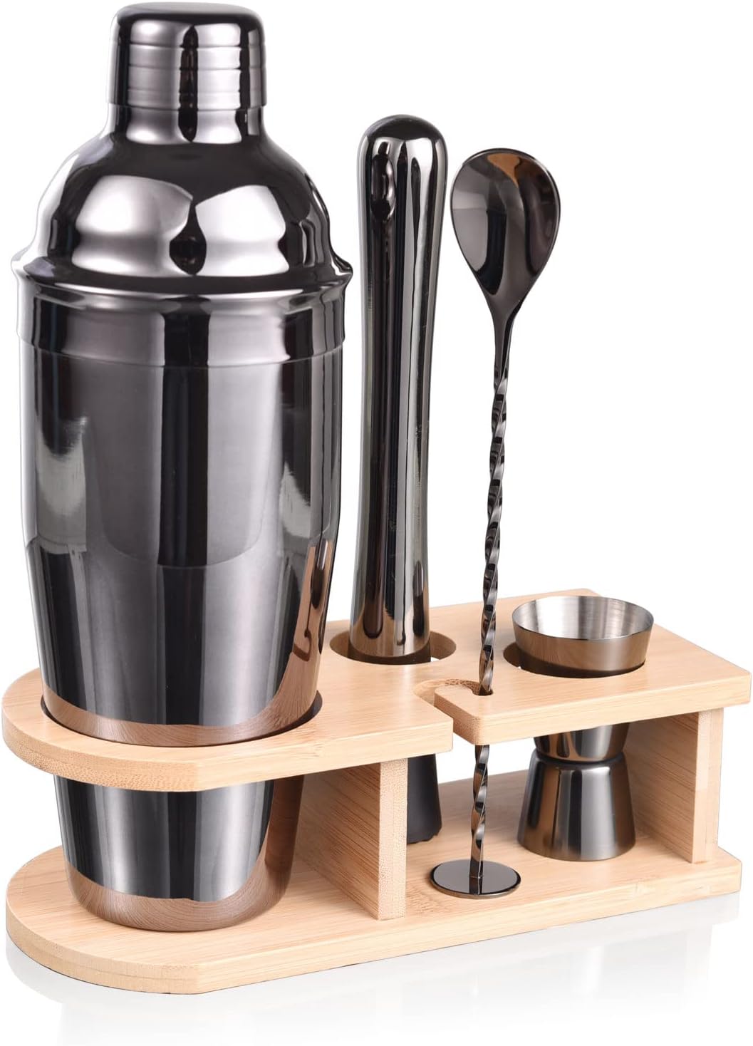 Cocktail Shaker Set, Grau