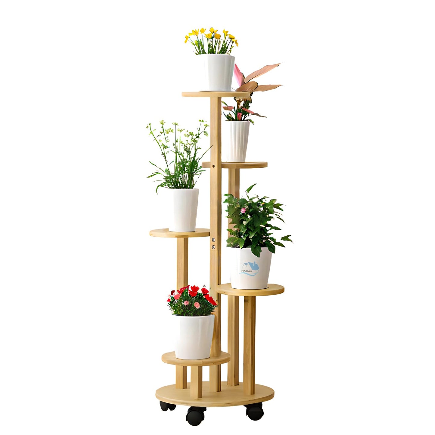 Blumenständer mit Rollen